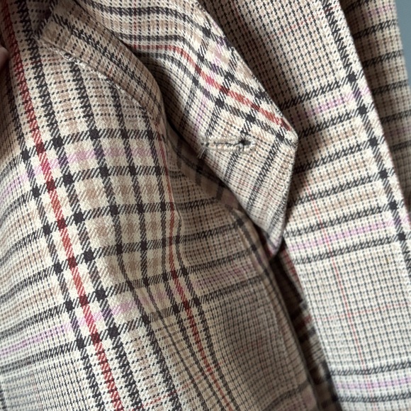 Express Plaid Trench Coat - Picture 11 of 14